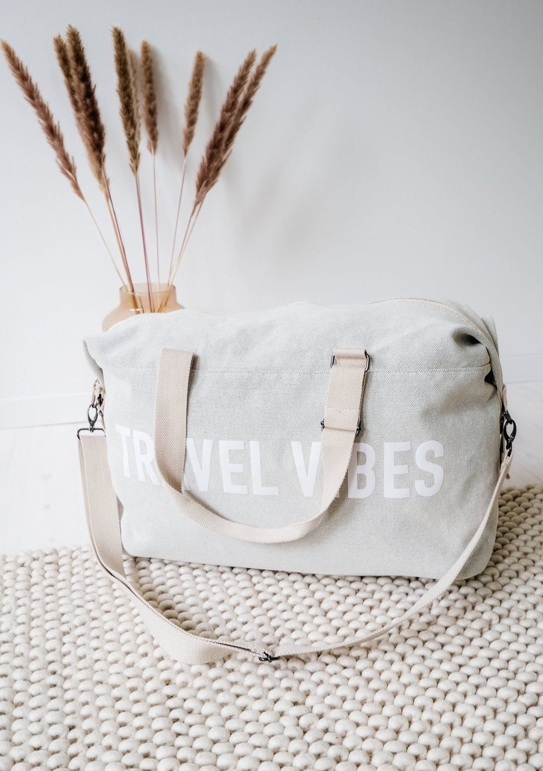 Reisetasche "TRAVEL VIBES", personalisierbar - Jellies Design