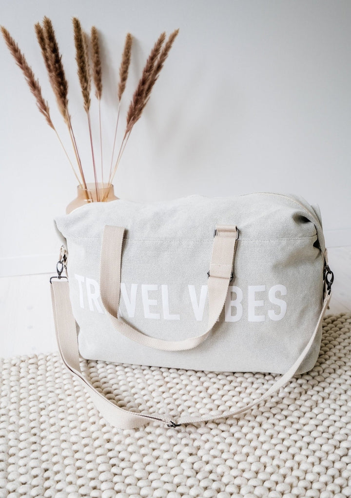 Reisetasche "TRAVEL VIBES", personalisierbar - Jellies Design