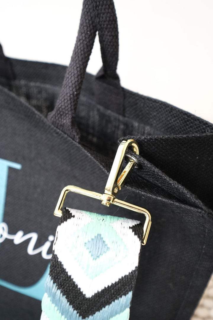 Jutetasche mit Taschengurt - Jellies Design