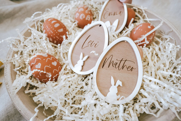 Osteranhänger personalisierbar - Jellies Design