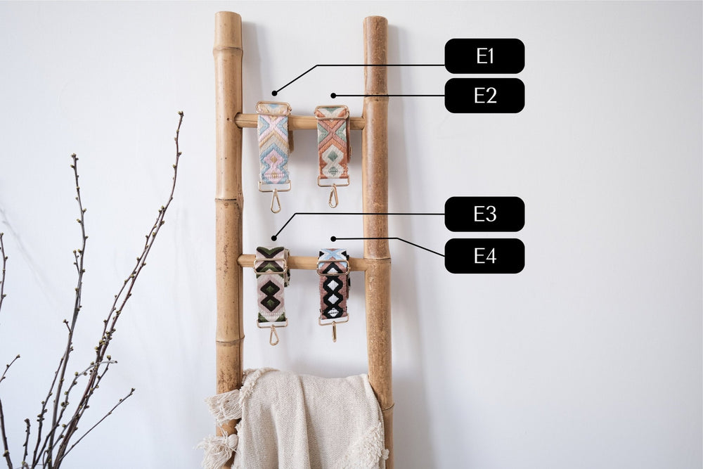 Tragegurte mit bunten ethno Motiven - Jellies Design
