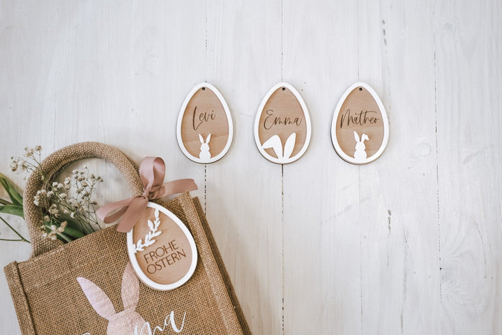 Osteranhänger personalisierbar - Jellies Design