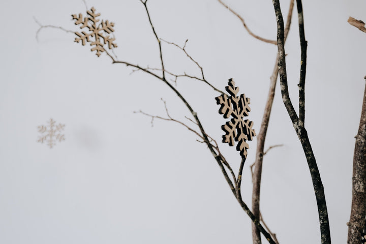 Weihnachtsbaumschmuck Schneeflocke im skandinavischem Stil - Jellies Design