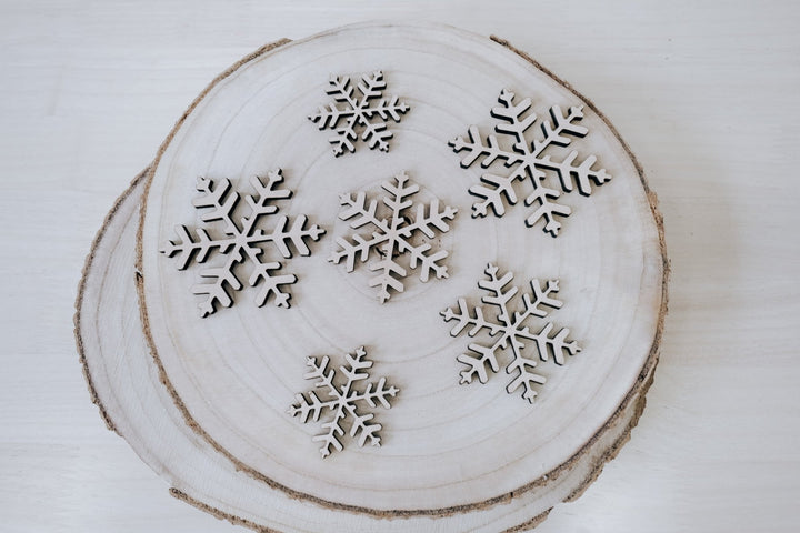 Weihnachtsbaumschmuck Schneeflocke im skandinavischem Stil - Jellies Design