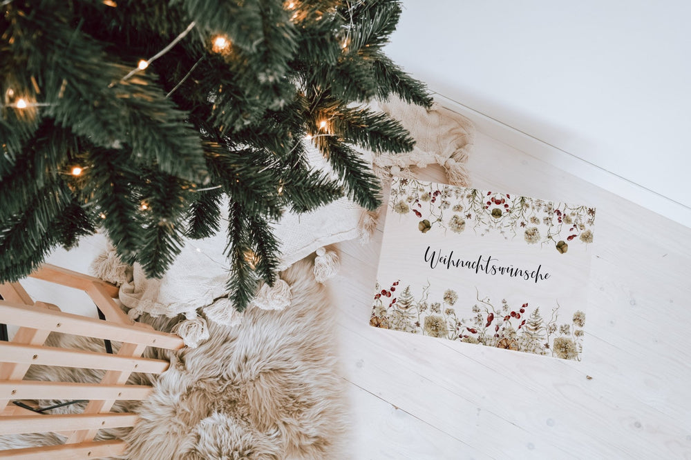 Adventskiste "Weihnachtswünsche bunt" - Jellies Design